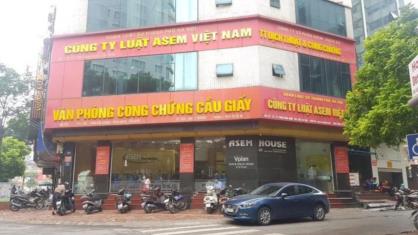 Danh sách các văn phòng công chứng quận Cầu Giấy Hà Nội