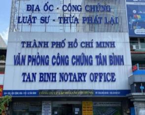 Danh sách Văn phòng công chứng Quận Tân Bình 