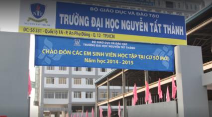 Thông tin liên hệ Trường Đại học Nguyễn Tất Thành, TPHCM