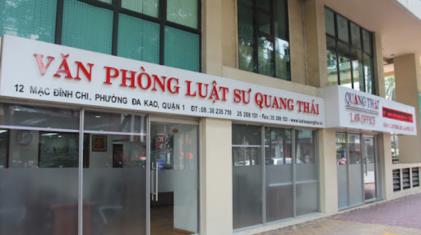 Thông tin địa chỉ Văn phòng luật sư Quang Thái, TP Hồ Chí Minh