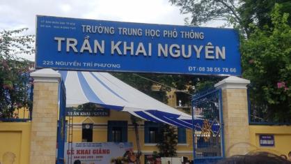 Thông tin địa chỉ Trường THPT Trần Khai Nguyên, Quận 5