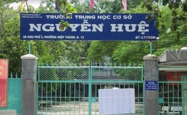 Thông tin địa chỉ Trường THCS Nguyễn Huệ, Quận 12, TP.HCM