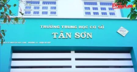 Thông tin địa chỉ Trường THCS Tân Sơn, Quận 12, TP.HCM