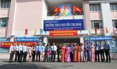 Thông tin địa chỉ Trường THCS Nguyễn Thị Định, Quận 2, TP.HCM