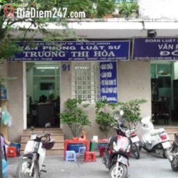 Thông tin địa chỉ Văn Phòng Luật Sư Trương Thị Hòa - LH: 08 3829 0567