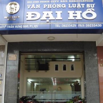 Thông tin địa chỉ Văn Phòng Luật Sư Đại Hồ - LH: (028) 39233429