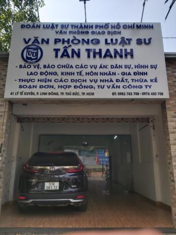 Thông tin địa chỉ Văn Phòng Luật Sư Tấn Thanh - LH: 098278 37 08