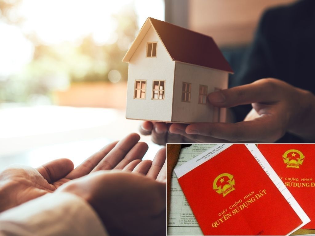 tặng đất cho con
