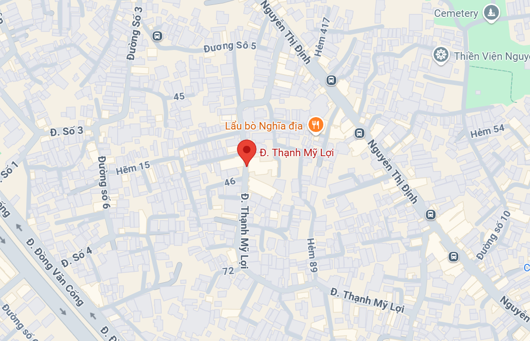 Văn phòng công chứng phố Thạnh Mỹ Lợi