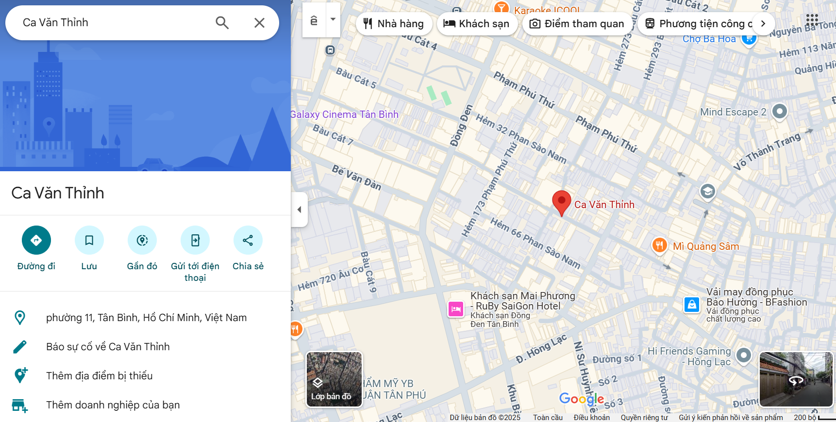 Văn phòng công chứng Ca Văn Thỉnh